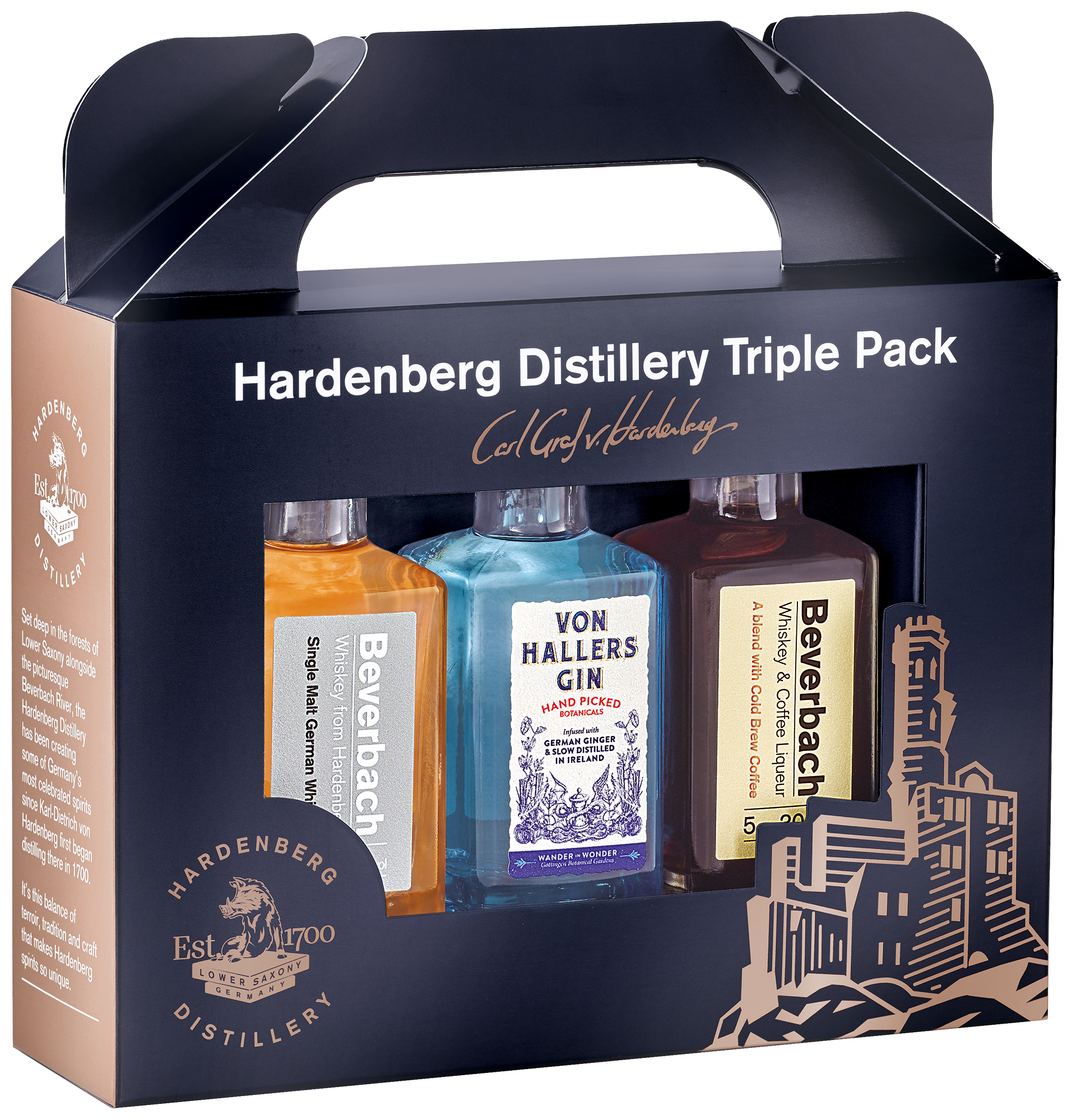 Hardenberg Distillery Triple Pack 3x0,05l