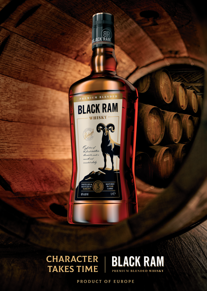BLACK RAM Whisky 0,7l BLACK RAM Whisky 0,7l