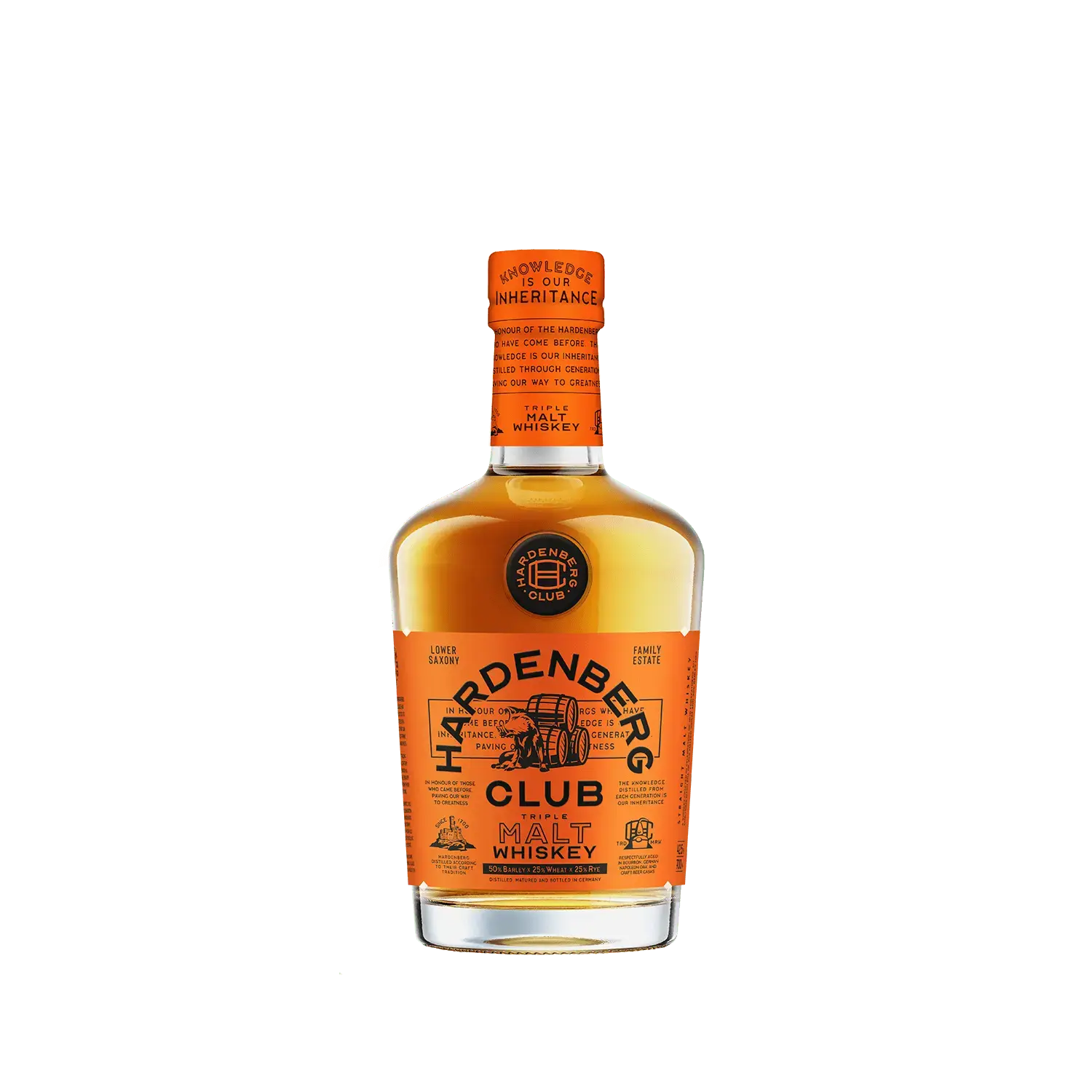 Hardenberg Club Triple Malt Whiskey 0,7l