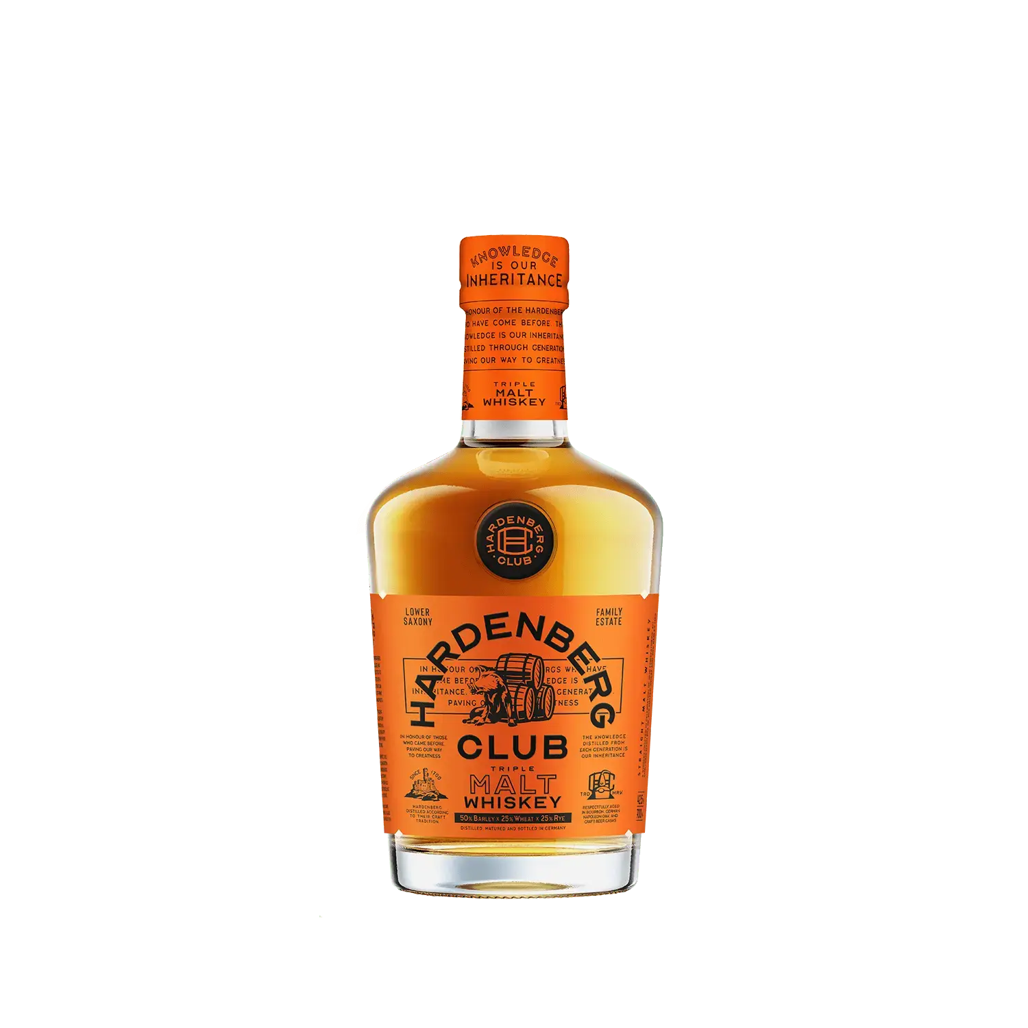 Hardenberg Club Triple Malt Whiskey 0,7l Hardenberg Club Triple Malt Whiskey 0,7l