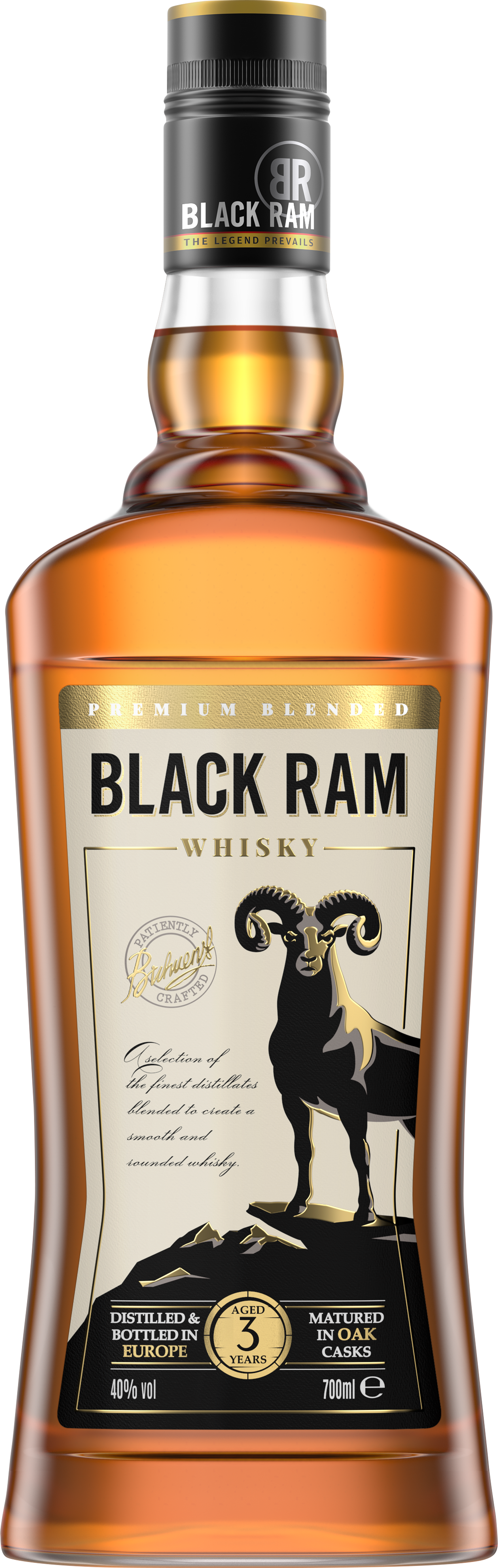 BLACK RAM Whisky 0,7l BLACK RAM Whisky 0,7l