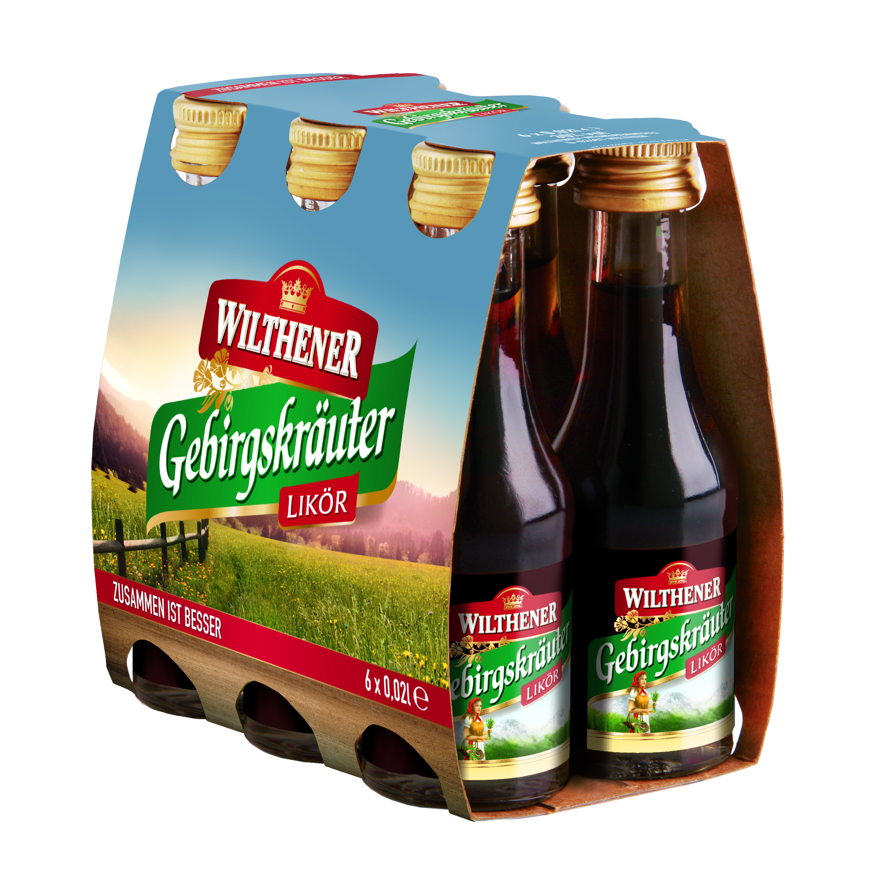 WILTHENER Gebirgskräuter 6x0,02l WILTHENER Gebirgskräuter 6x0,02l