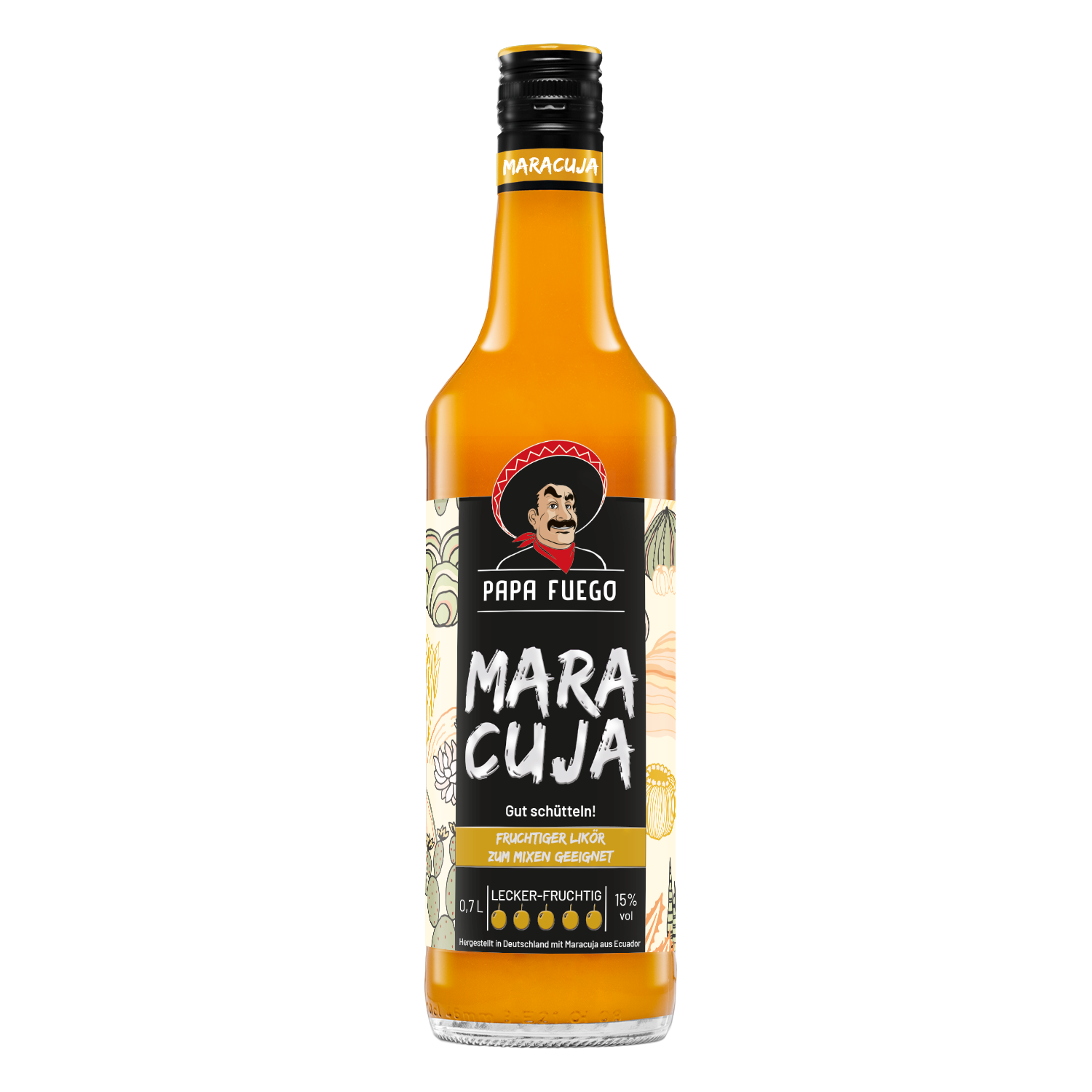 Papa Fuego Maracuja 0,7l Papa Fuego Maracuja 0,7l