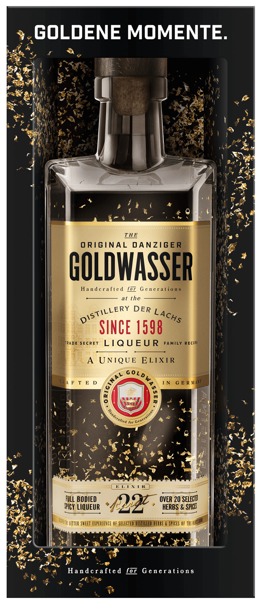 Original Danziger Goldwasser 0,7l in Geschenkhülle
