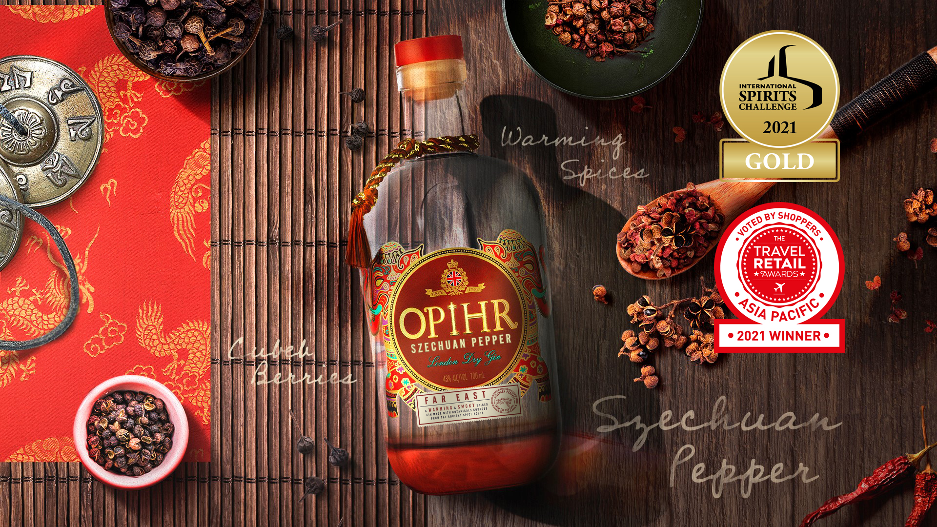 OPIHR Szechuan Pepper - Far East Edition 0,7l