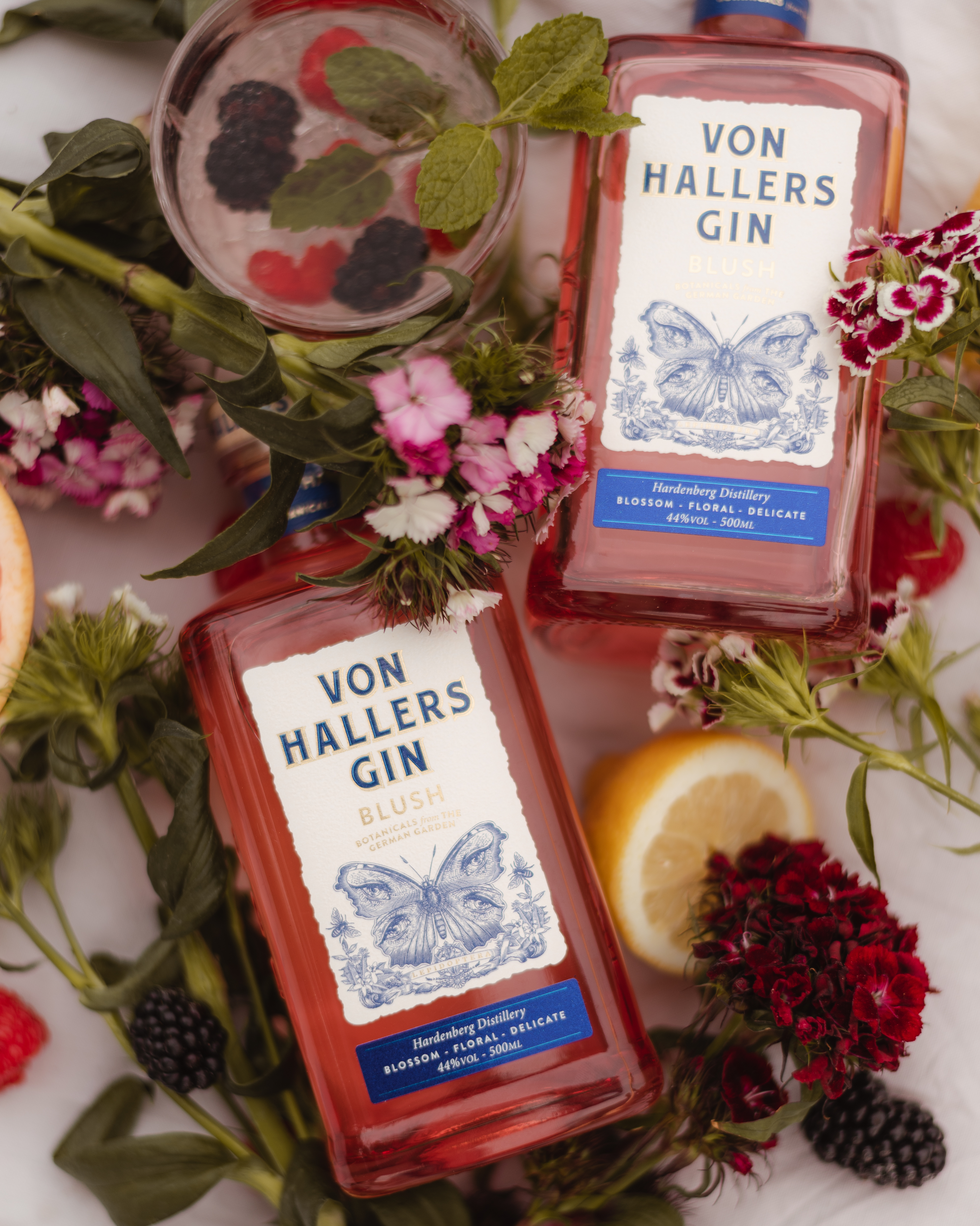 VON HALLERS GIN Blush 0,5l VON HALLERS GIN Blush 0,5l