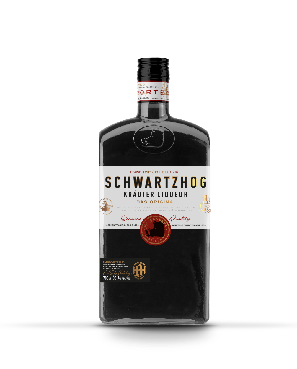 HARDENBERG Schwartzhog 0,7l Hardenberg Schwartzhog 0,7l Mit außergewöhnlicher Note und Kraft