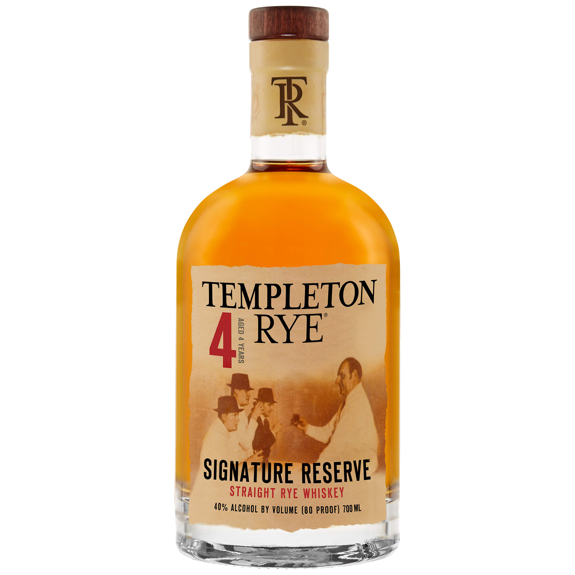 Templeton Rye Whiskey 4 Y0 0,7l