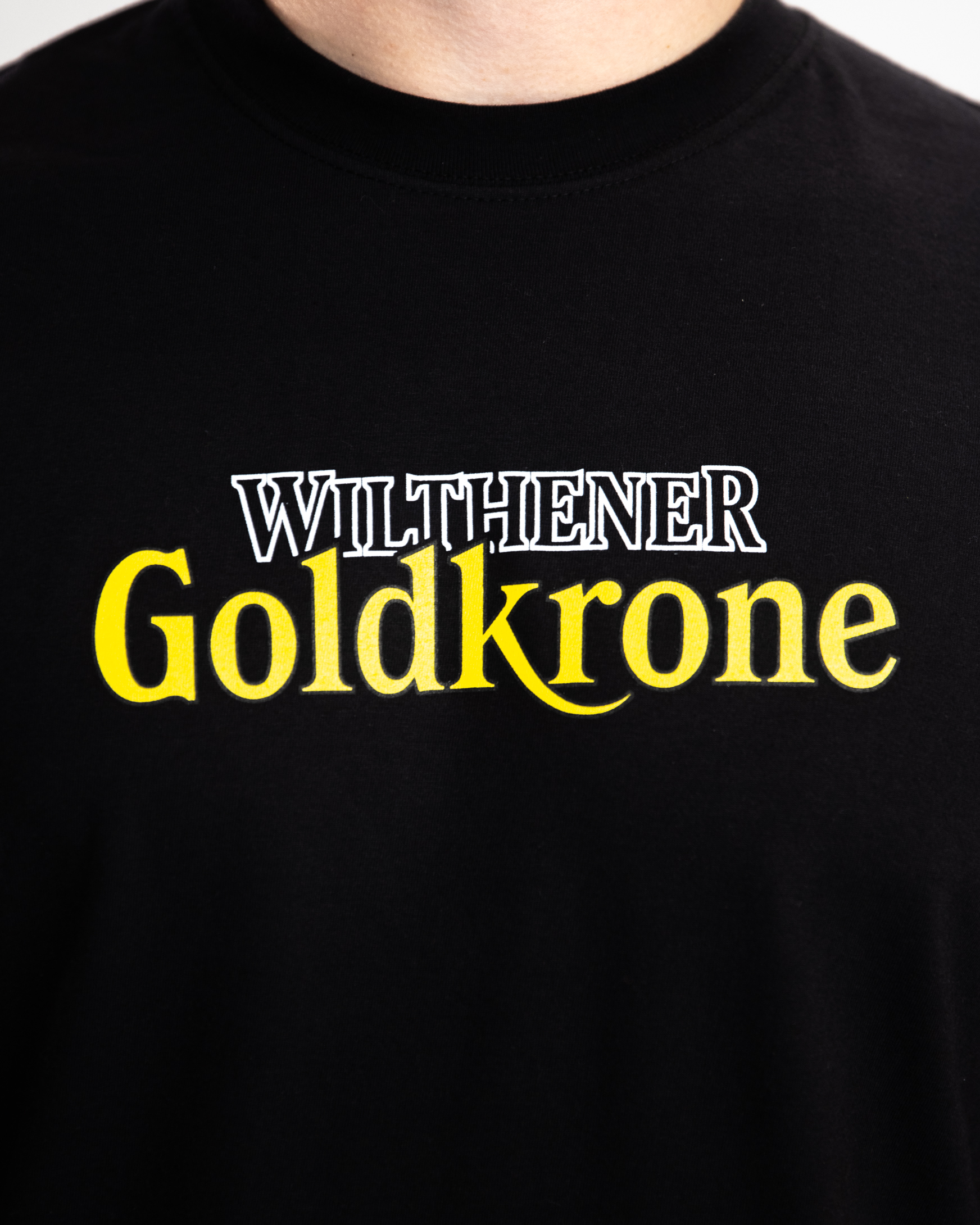 Wilthener Goldkrone T-Shirt schwarz