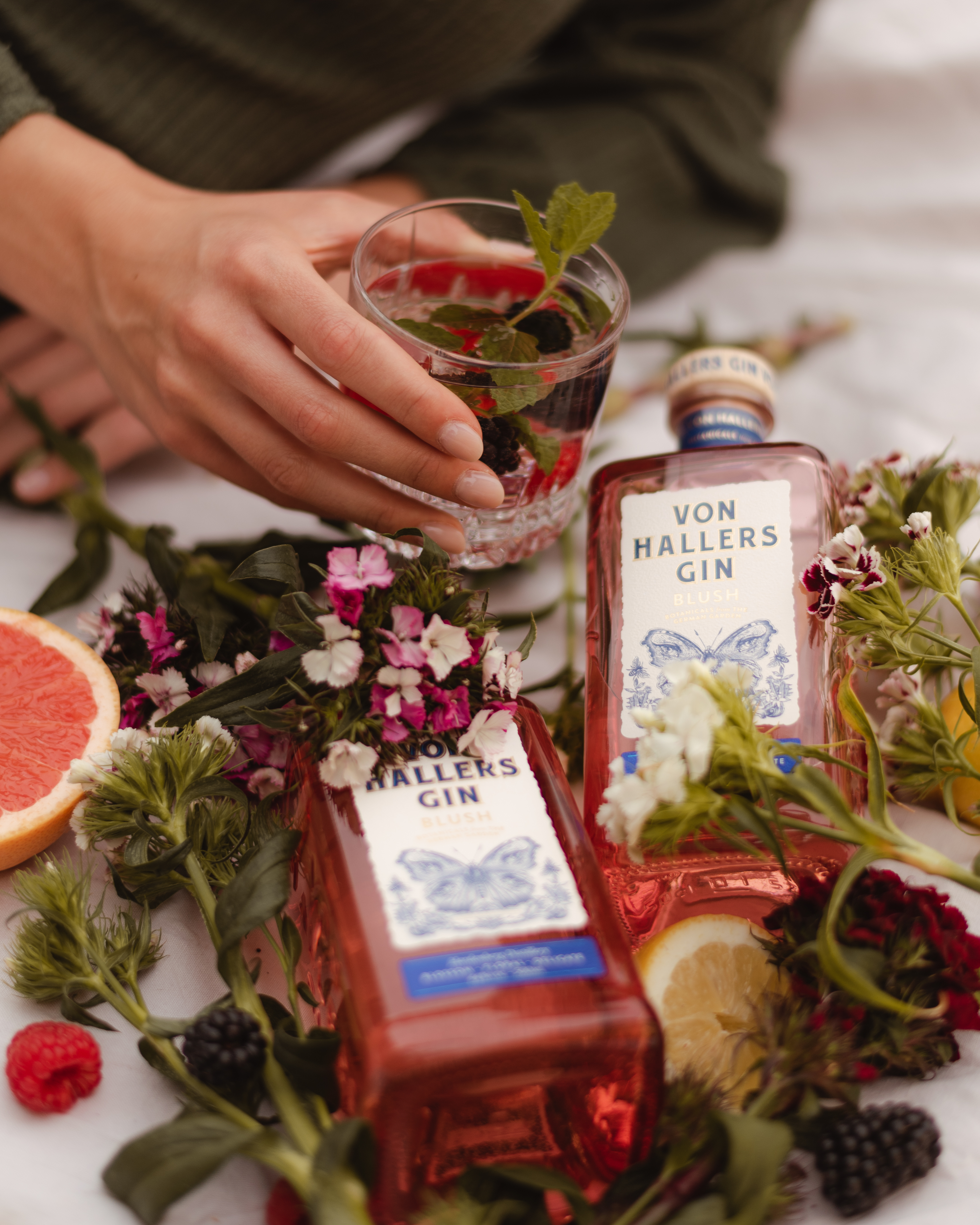 VON HALLERS GIN Blush 0,5l VON HALLERS GIN Blush 0,5l