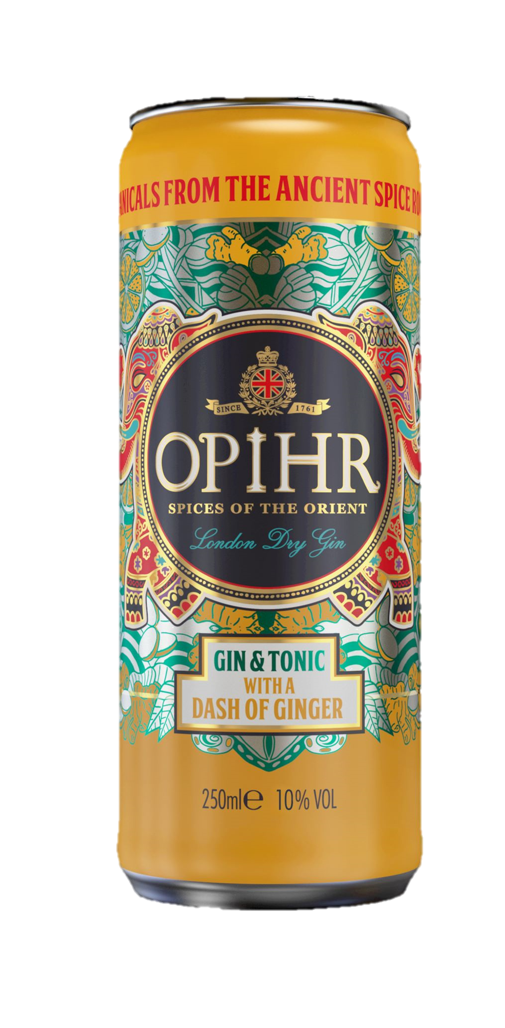 Opihr Gin Tonic mit Ingwer 10%  0,25l